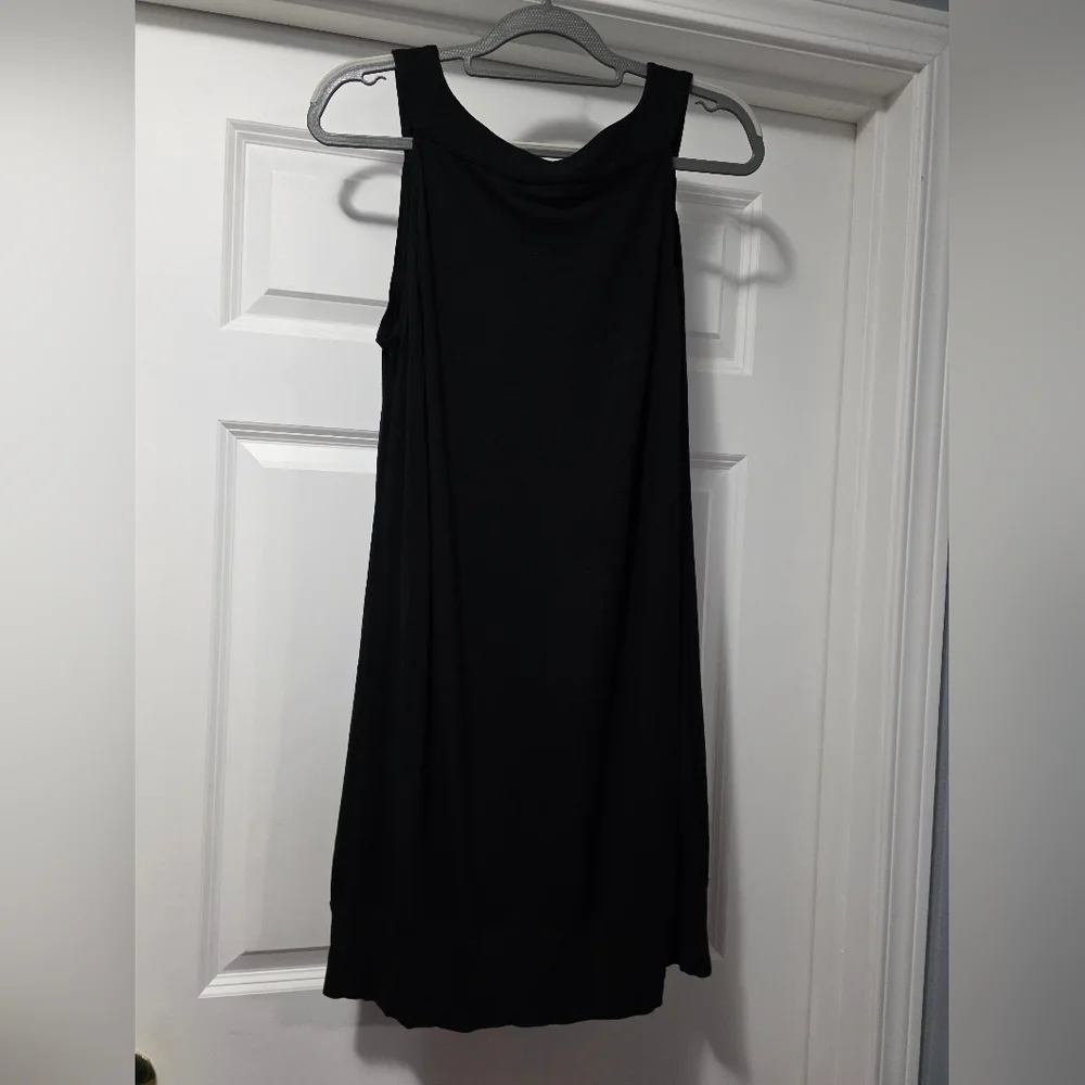INC International Concepts Black Mini Dress - Picture 3 of 3